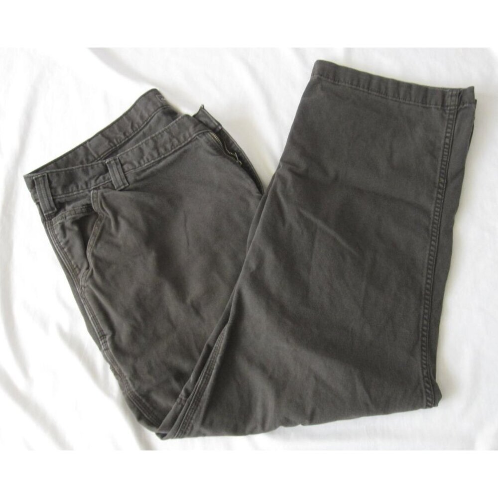 Carhartt Rugged Flex Canvas Workwear Pants Relaxed Fit Men Sz 42x30 (MP480)